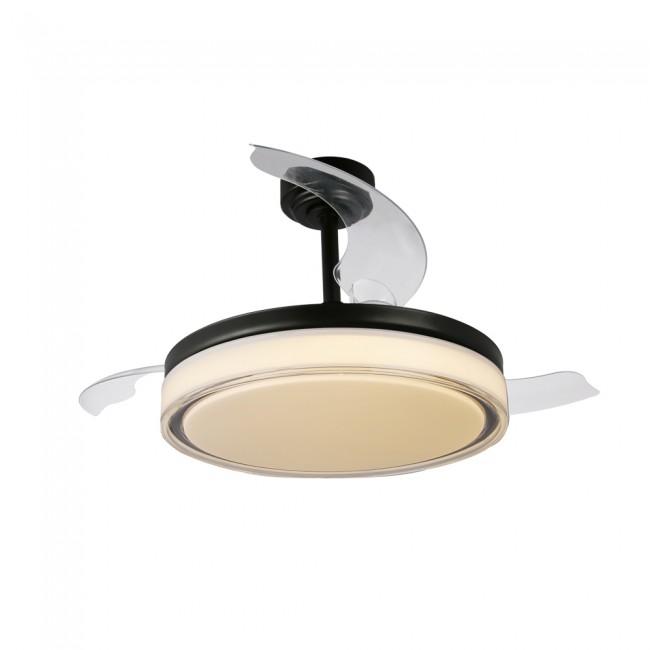 Ventilateur LED pales pliantes Aneto CCT Dim (72W)