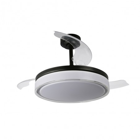 Ventilateur LED pales pliantes Aneto CCT Dim (72W)