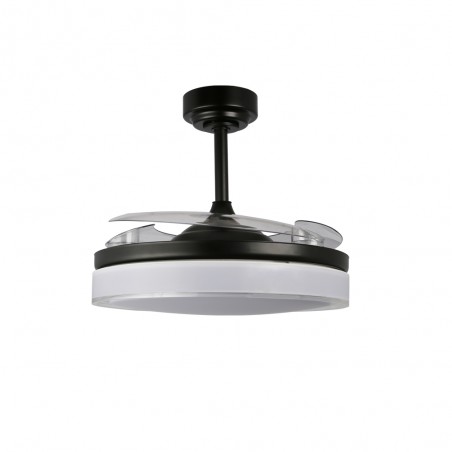 Ventilateur LED pales pliantes Aneto CCT Dim (72W)