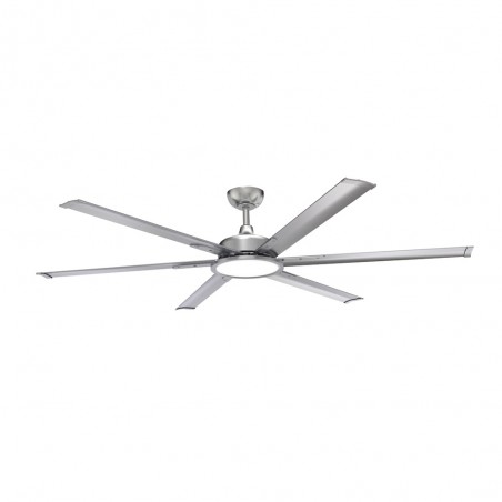 Ventilateur de plafond LED BigBen 180cm. CCT Dim (20W)