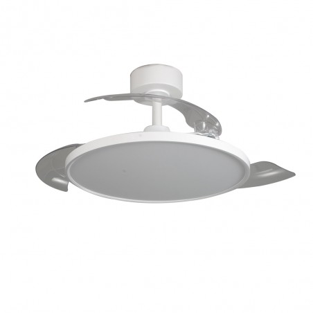 Ventilateur LED pales pliantes Mince CCT Dim (36W)