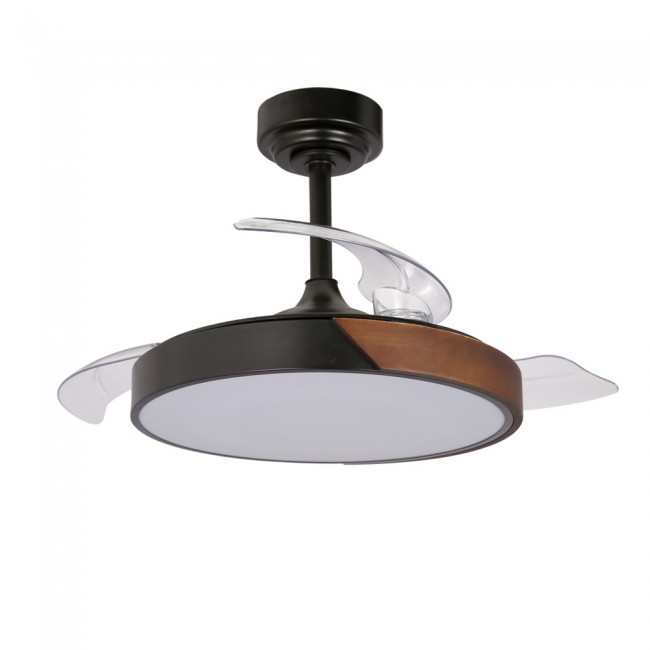 Ventilateur LED pales pliantes Taoro Mini CCT Dim (46W)