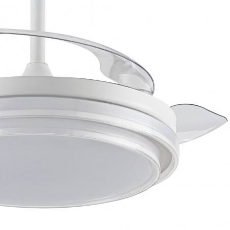 Ventilateur LED pales pliantes Lander CCT Dim (72W)