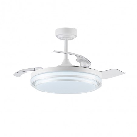 Ventilateur LED pales pliantes Lander CCT Dim (72W)