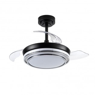 Ventilateur LED pales pliantes Lander Mini CCT Dim (46W)