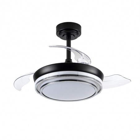 Ventilateur LED pales pliantes Lander Mini CCT Dim (46W)