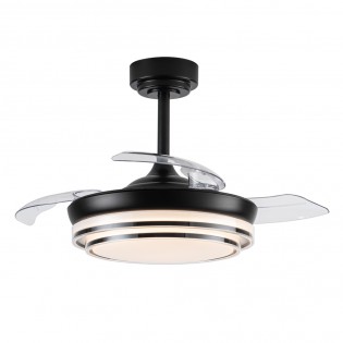 Ventilateur LED pales pliantes Lander Mini CCT Dim (46W)