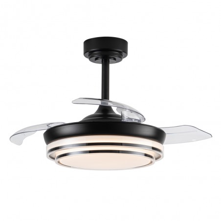 Ventilateur LED pales pliantes Lander Mini CCT Dim (46W)
