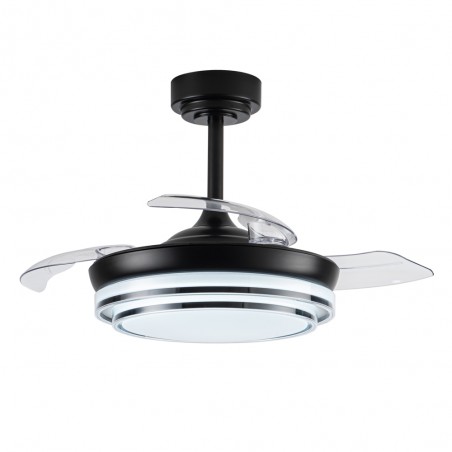 Ventilateur LED pales pliantes Lander Mini CCT Dim (46W)