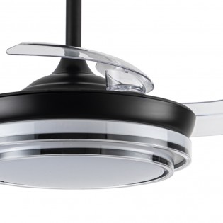 Ventilateur LED pales pliantes Lander Mini CCT Dim (46W)