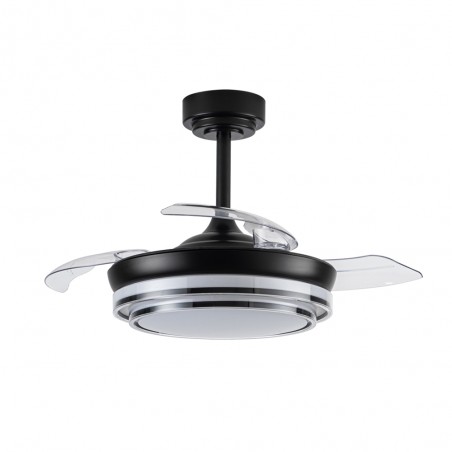 Ventilateur LED pales pliantes Lander Mini CCT Dim (46W)