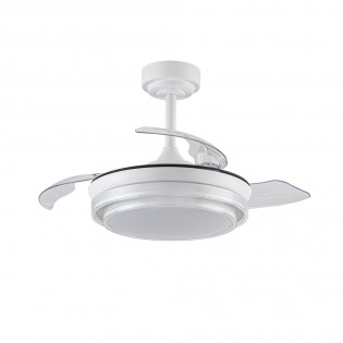 Ventilateur LED pales pliantes Lander Mini CCT Dim (46W)
