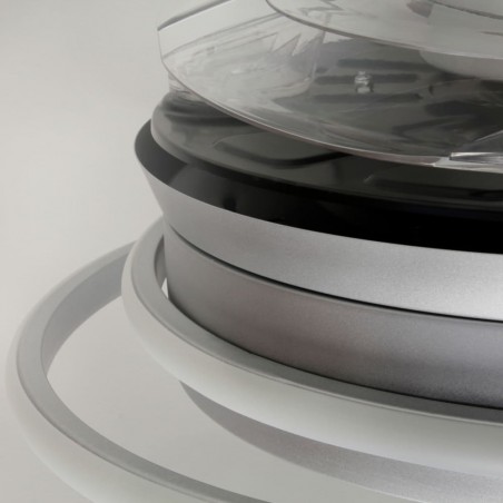 Ventilateur LED avec pales pliantes Antila Argent CCT Dim (60W)
