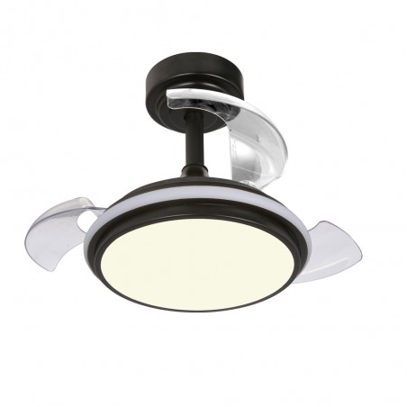 Ventilateur LED pales repliables Antila Mini XS CCT (35W)