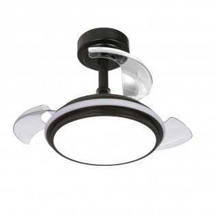 Ventilateur LED pales repliables Antila Mini XS CCT (35W)