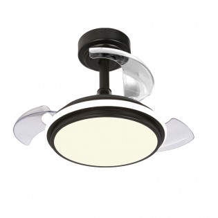 Ventilateur LED pales repliables Antila Mini XS CCT (35W)