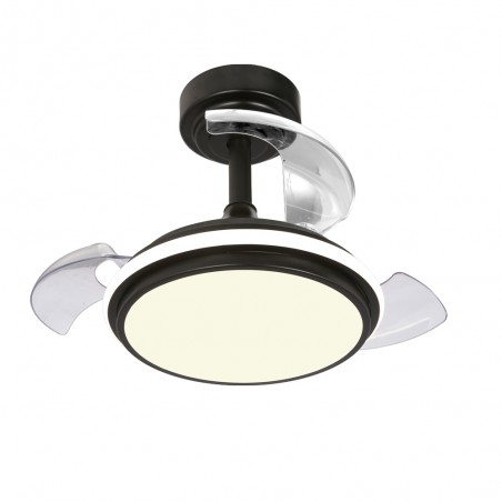 Ventilateur LED pales repliables Antila Mini XS CCT (35W)