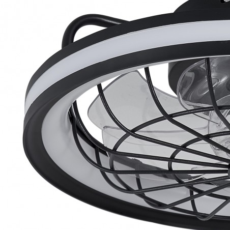 Ventilateur plafonnier LED Rafale CCT Dim (50W)