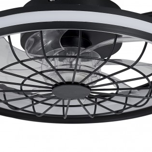 Ventilateur plafonnier LED Rafale CCT Dim (50W)