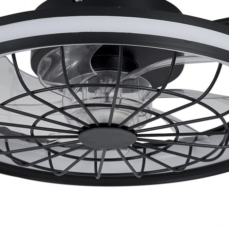 Ventilateur plafonnier LED Rafale CCT Dim (50W)