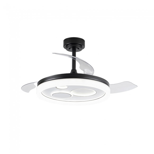 Ventilateur LED pales pliantes Naira CCT Dim (50W)