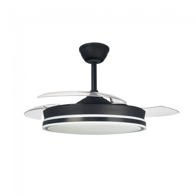 Ventilateur LED pales pliantes Supereco CCT Dim (45W)