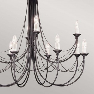 Lustre Carisbrooke (12 Lumieres)