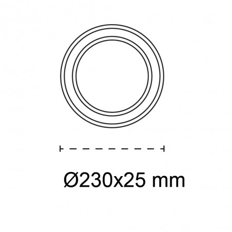 Downlight LED Mery avec sensor CCT 3-Step Dim (18W)
