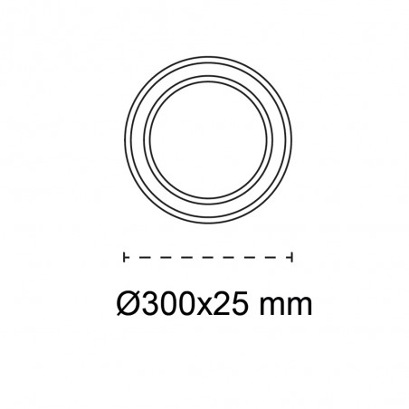 Downlight LED Mery CCT 3-Step Dim (24W)