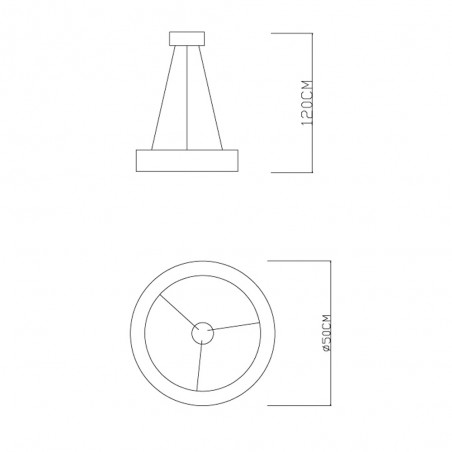 Lámpe a suspension LED Tabano (36W)