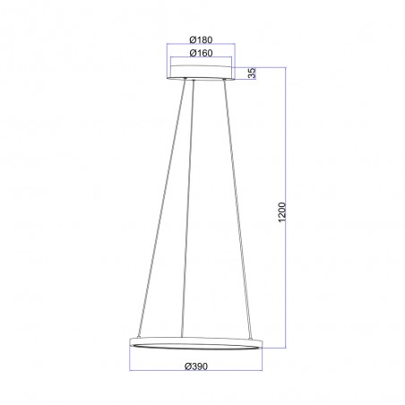 Lámpe de plafond Led Ralph (19W)