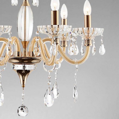 Lustre Melissa (6 Lumieres)
