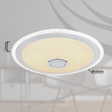 Plafónnier LED Dunny RGB CCT (24W)