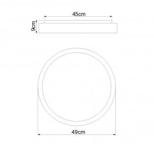 Plafónnier LED Sonny CCT (24W)