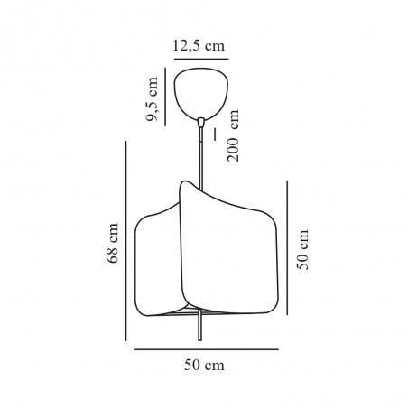 Lampe de suspension Tinto