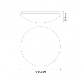 Plafónnier LED Atreju RGB CCT (24W)