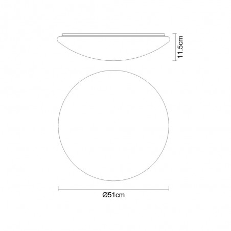 Plafónnier LED Atreju RGB CCT (48W)