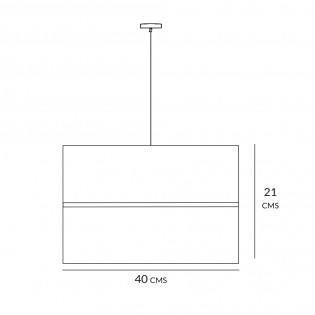Lampe de plafond Meriva