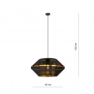 Lampe de plafond Venice Noir