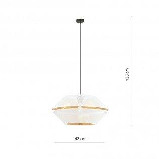 Lampe de plafond Venice Blanc