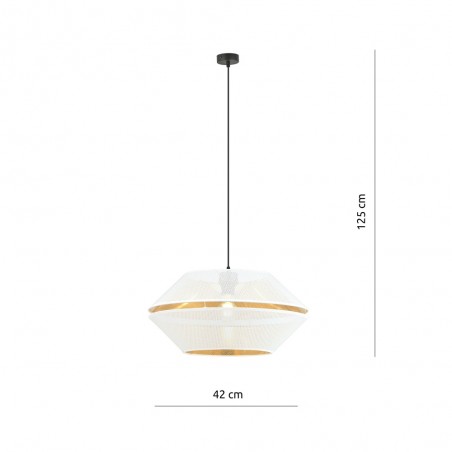 Lampe de plafond Venice Blanc