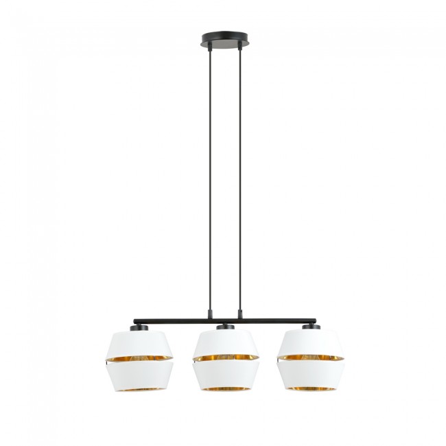 Lampe de plafond Venice Blanc (3 lumieres)