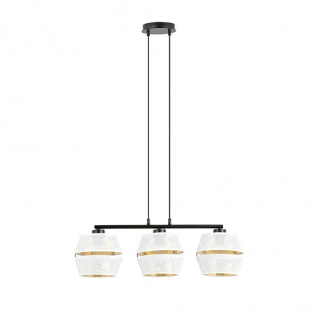 Lampe de plafond Venice Blanc (3 lumieres)