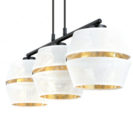 Lampe de plafond Venice Blanc (3 lumieres)