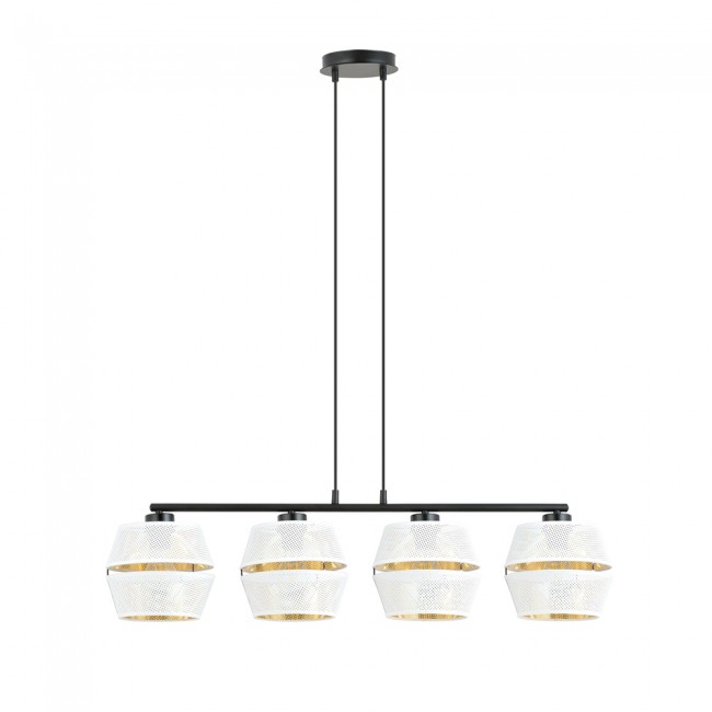 Lampe de plafond Venice Blanc (4 lumieres)