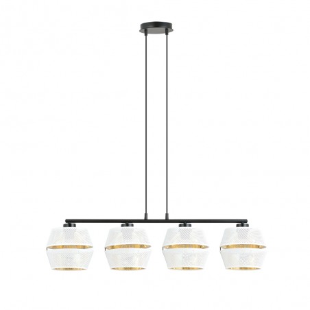 Lampe de plafond Venice Blanc (4 lumieres)