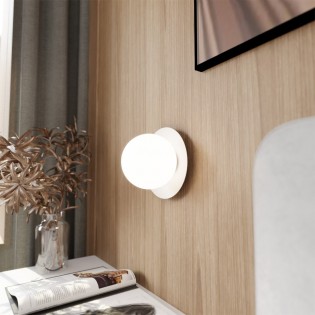 Applique Murale Zero Blanc Opal
