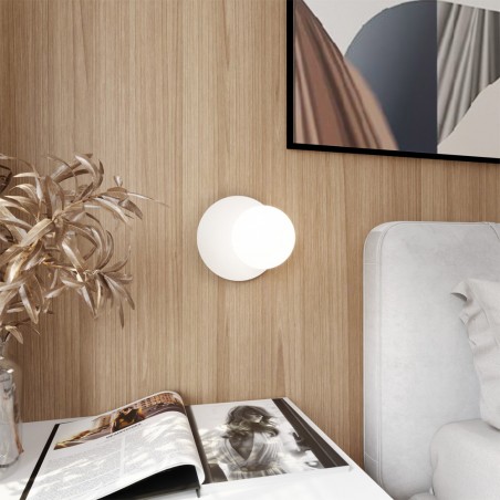 Applique Murale Zero Blanc Opal