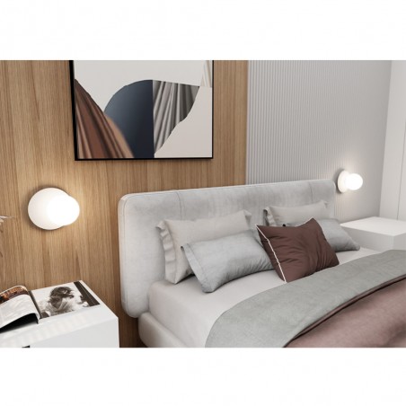 Applique Murale Zero Blanc Opal