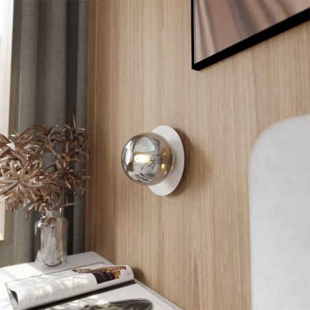 Applique Murale Zero Blanc Graphite